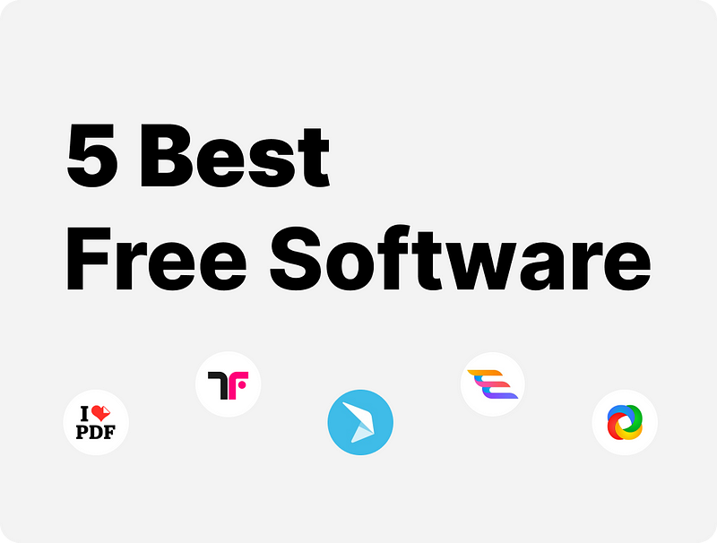 5 best free software for professionals