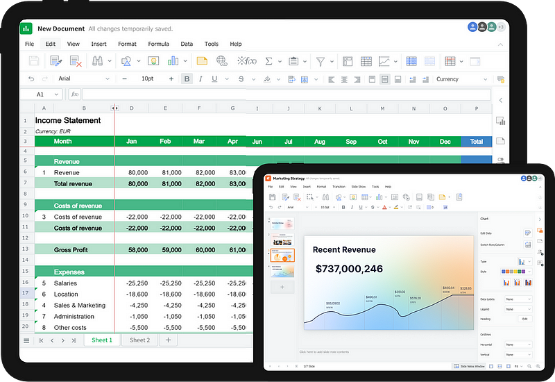 Thinkfree is an on-premise office suite for IT consulting firm