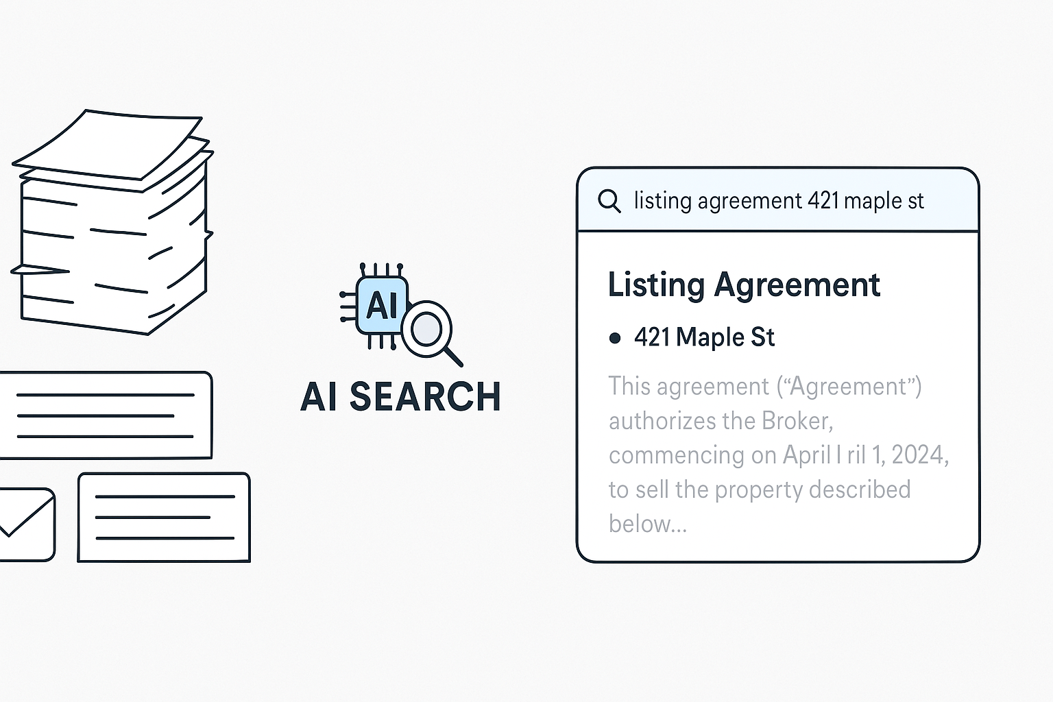 AI search for real estate