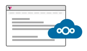 Document storage and sharing settings within a private Nextcloud instance