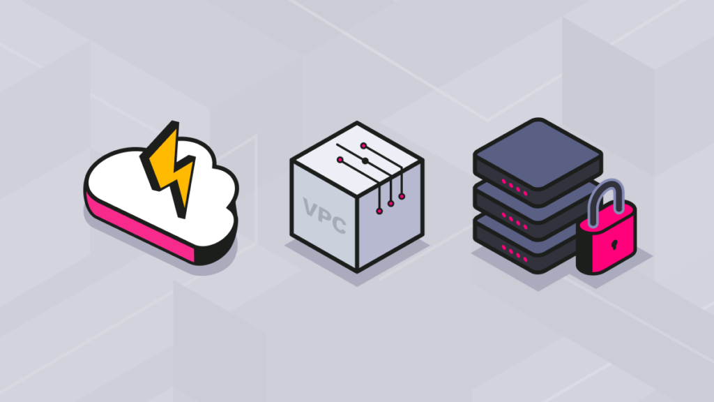 Isometric icons representing three deployment models for Thinkfree Office SDK: hosted API, private cloud VPC, and on-premise with security lock.